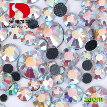 Lead Free Brilliant Cut Flat Back Hotfix Rhinestone for Wedding Dress Trim&Beads